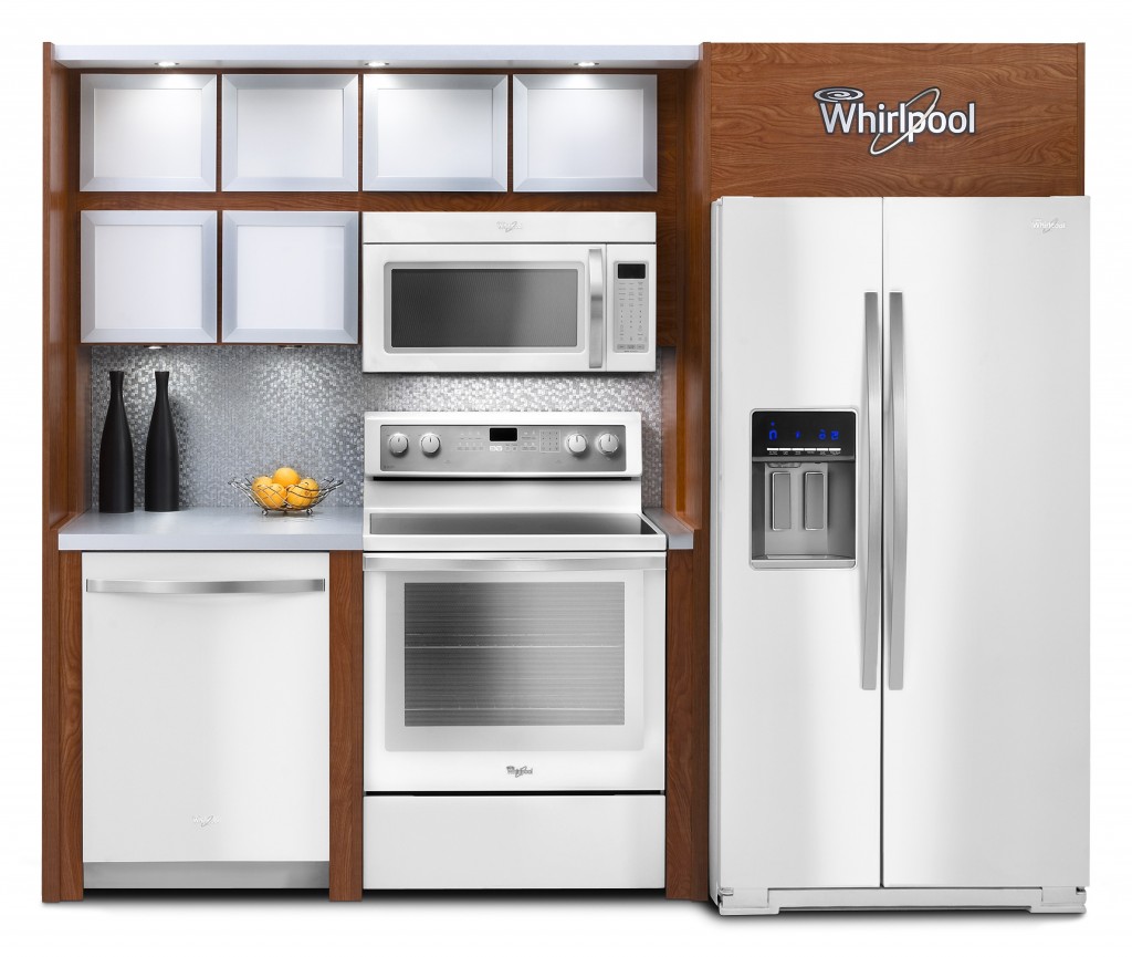 Whirlpool white kitchen deals appliances