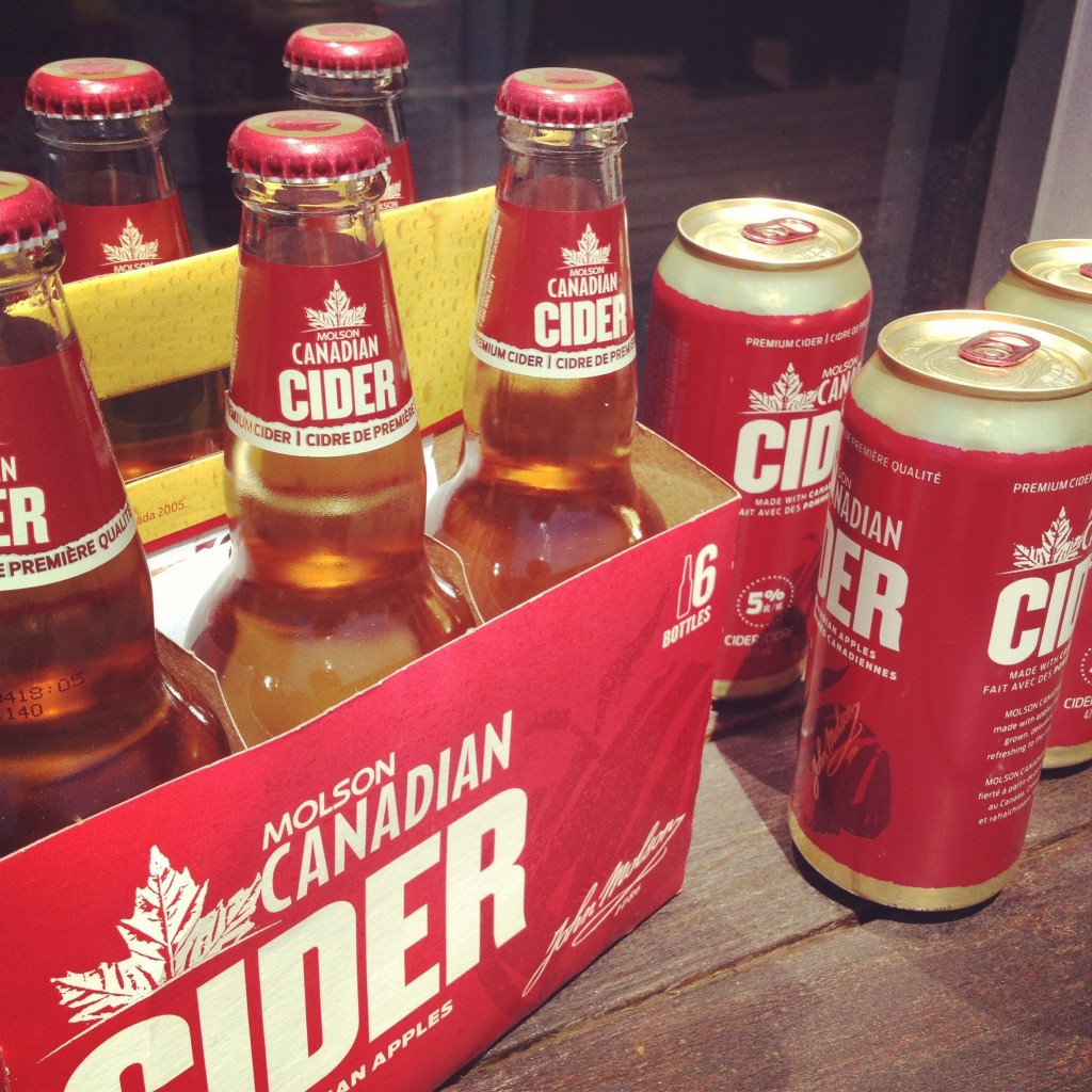 Molson Canadian Cider...My New Summer Drink UrbanMoms