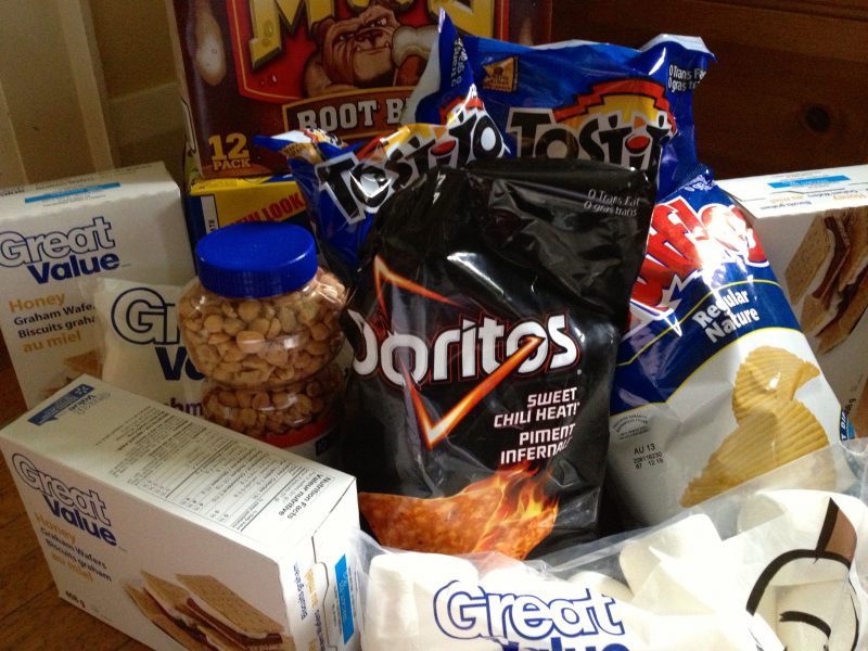 Prepping for Canada Day at Walmart UrbanMoms