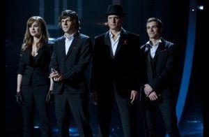 The cast of Now You See Me