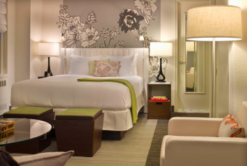 The newly renovated rooms at the Affinia Manhattan.