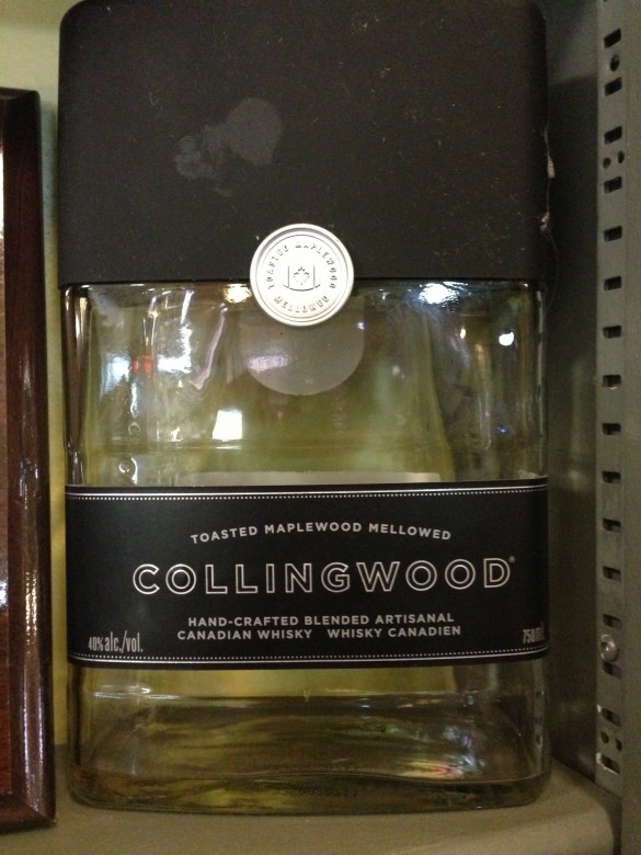 Did you know Collingwood makes it's own brand of whisky? Perfect souvenir from a perfect weekend. 