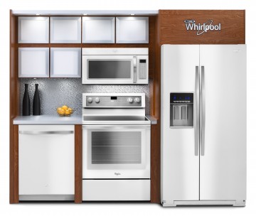 Whirlpool's New White Ice Appliances.