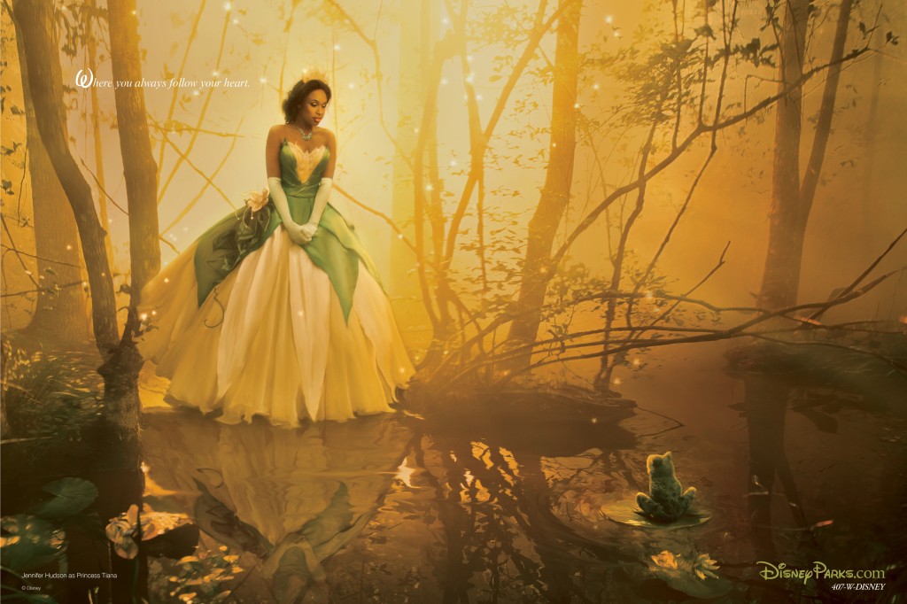 Jennifer Hudson Appears as Tiana in Latest Disney Dream Portrait by Annie Leibovitz for Walt Disney Parks & Resorts