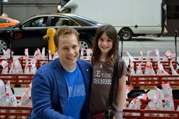 Marc Kielburger with Hannah Alper