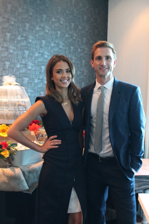 Jessica Alba and Christopher Gavigan