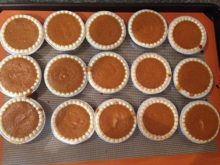 Individual Pumpkin Pies