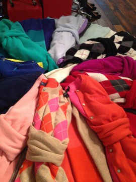 Lands' End ladies cashmere sweaters, prices range from $88-$231