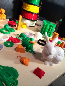 3D Printing at digiPlaySpace, 2014