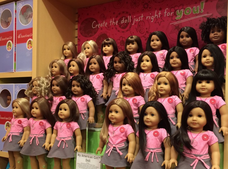 American Girl at Indigo Yorkdale. Photo credit: Sonya D. 