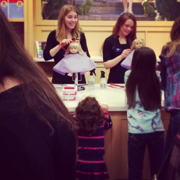 American Girl at Indigo Yorkdale Toronto. Photo Credit: Sonya D. 