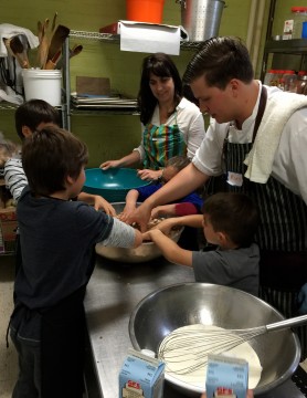 Chef Rory White. Kids Cook To Care