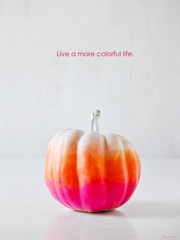 ombre-painted-pumpkin-622x829