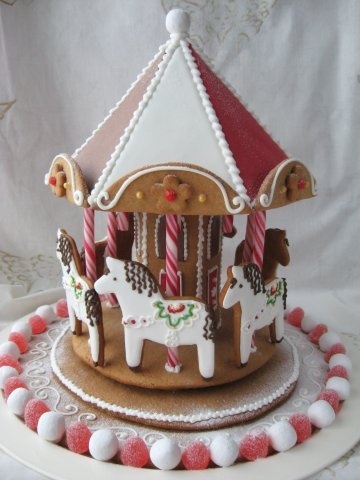 gingerbread carosel