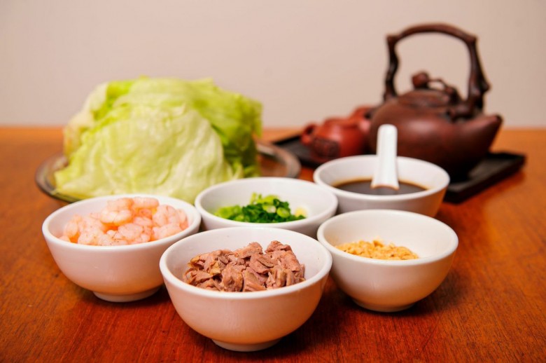 Chinese New Year Lettuce Wraps