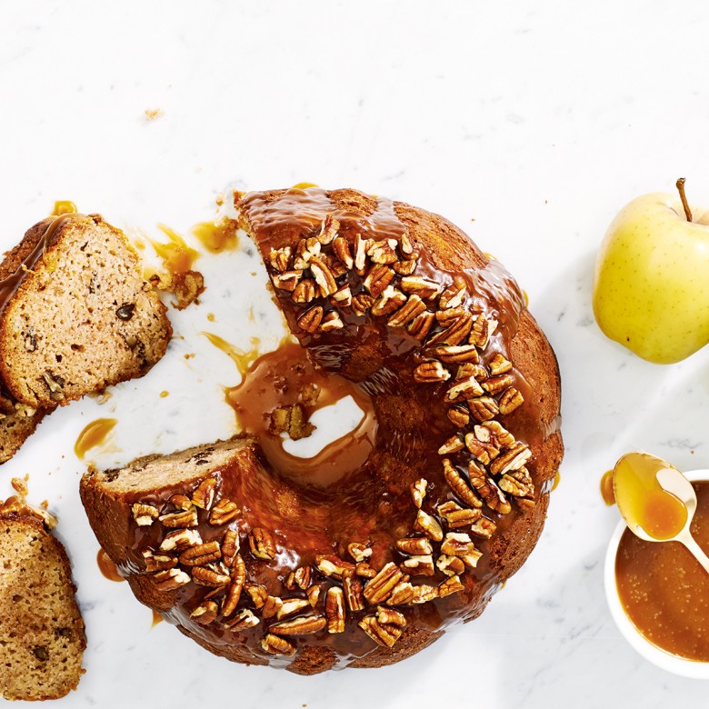 UrbanKitchen: Apple Pecan Bundt Cake With Caramel Sauce - UrbanMoms