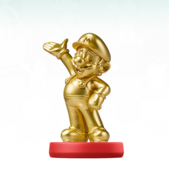 mario gold amiibo