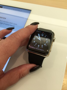 Apple Watch. Photo credit: Sonya Davidson