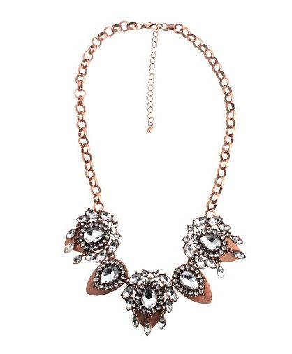 rose gold necklace