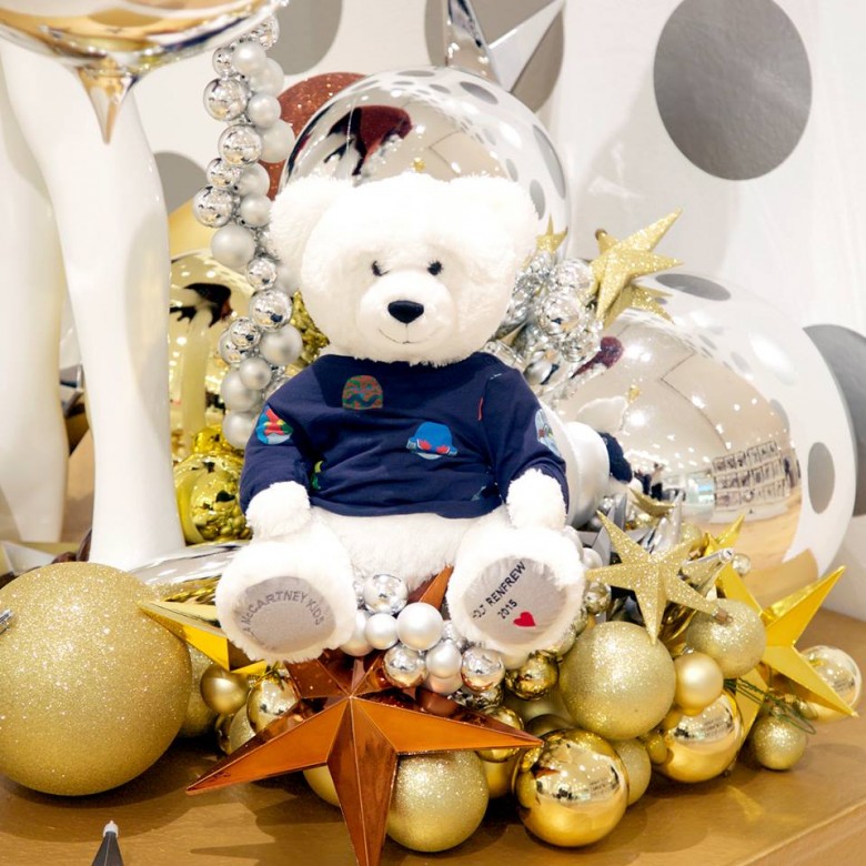 Holt Renfrew Holiday Bear 2015, charitable gift, holiday charity, giving back, gifts that give back