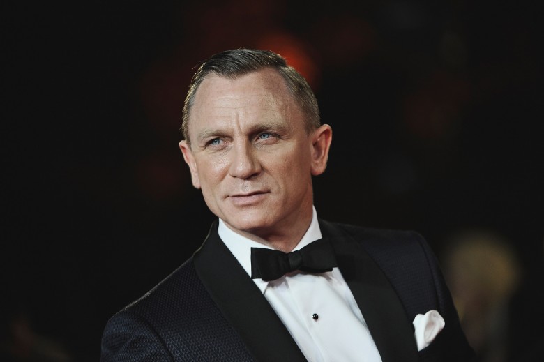 LONDON, ENGLAND - OCTOBER 23:  (EDITORS NOTE: This image has been altered digitally) Daniel Craig attends the Royal World Premiere of 'Skyfall' at the Royal Albert Hall on October 23, 2012 in London, England  (Photo by Gareth Cattermole/Getty Images)