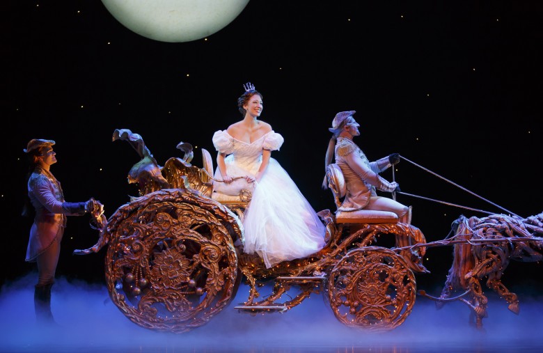 Eric Anthony Johnson, Kaitlyn Davidson and Chip Abbott from the Rodgers + Hammerstein’s CINDERELLA tour. Photo Credit: Carol Rosegg.