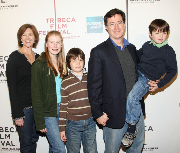 stephen colbert, parenting advice, celebrity parents