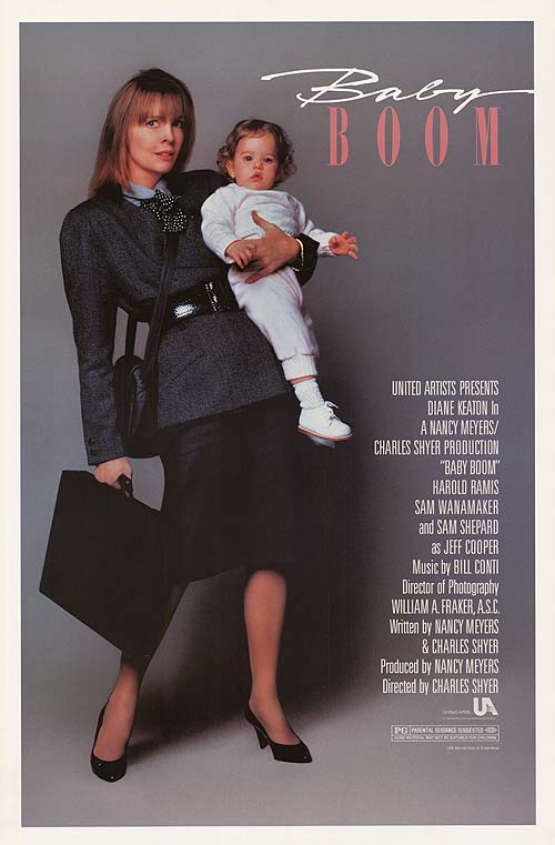 working moms, diane keaton, baby boom, working moms in movies