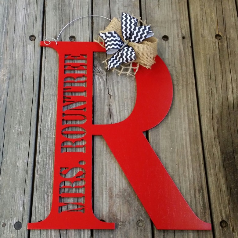  teacher gifts, holiday teacher gifts, gifts for your teacher, etsy, personalized door hanger