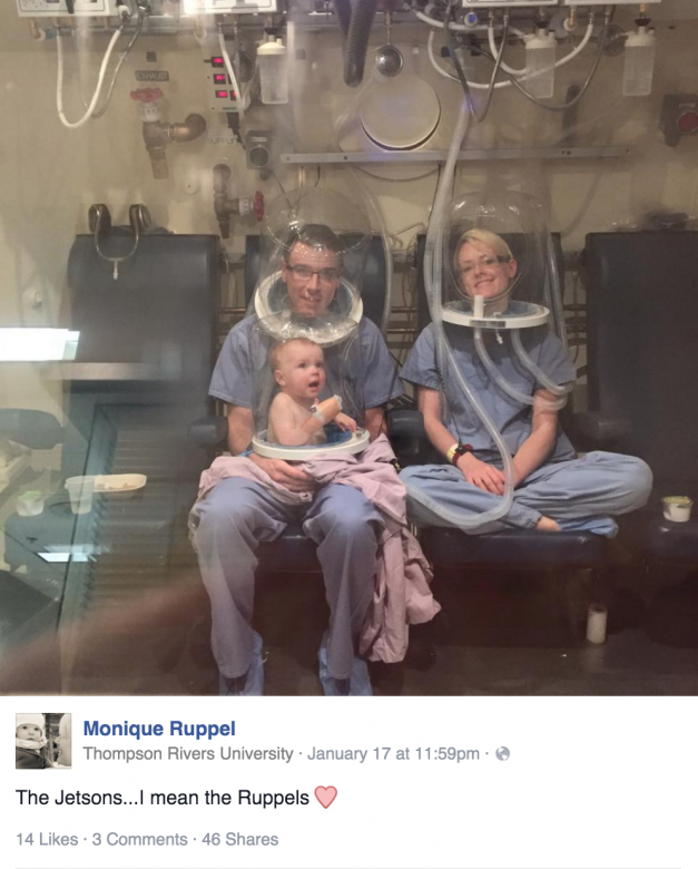 Ruppel family, carbon monoxide poisoning, hospital