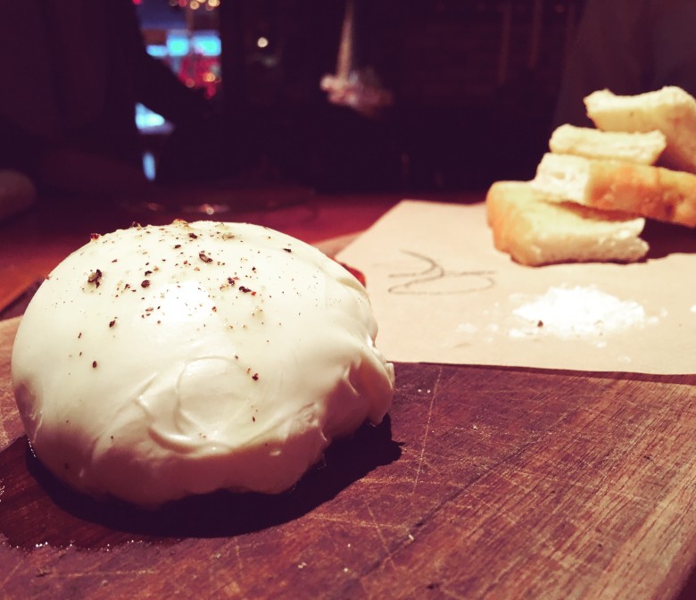 Mozzarella at Scaddabush. Photo credit; Sonya Davidson