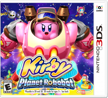 N3DS Kirby Planet Robobot Box Art