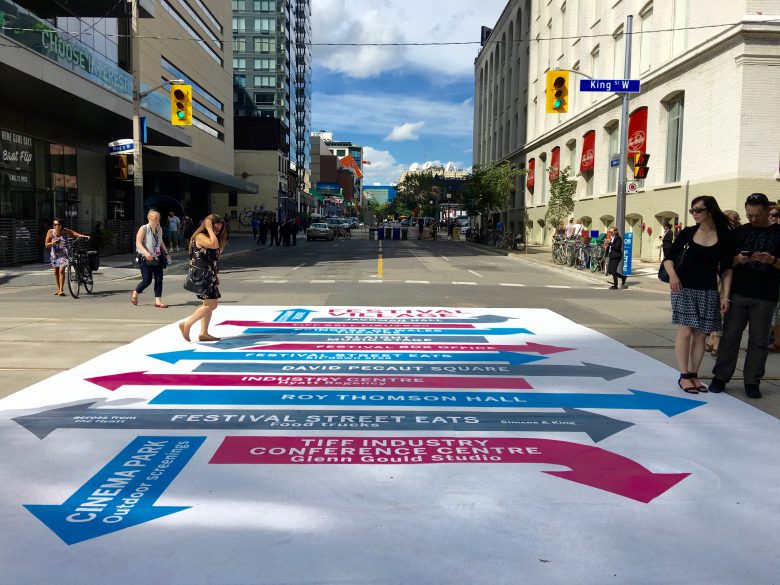 TIFF Festival Village. Photo credit: Sonya D