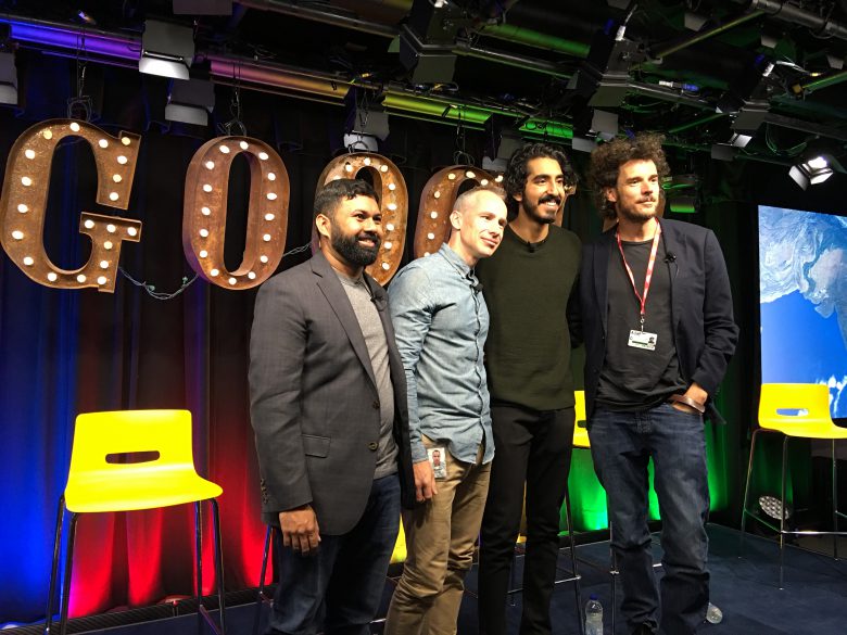 Dev Patel, Garth Davis at Google Canada. Photo credit: Sonya Davidson