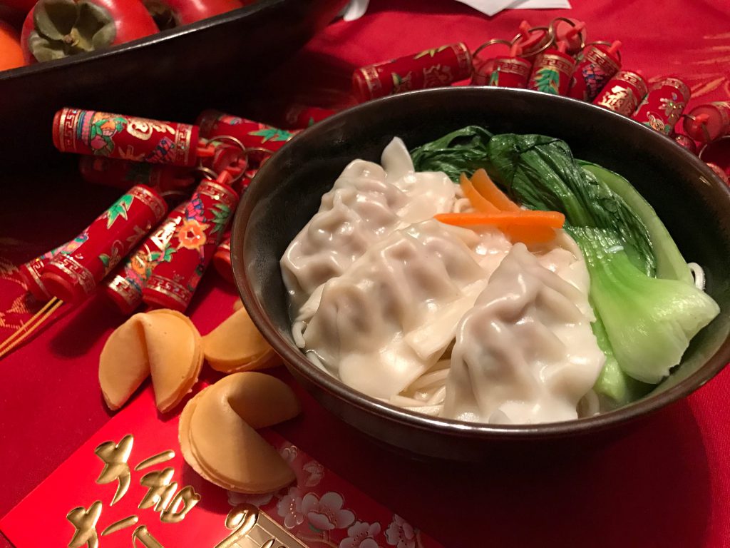 Quick And Delicious Dumpling Noodle Bowl Recipe For Chinese New Year