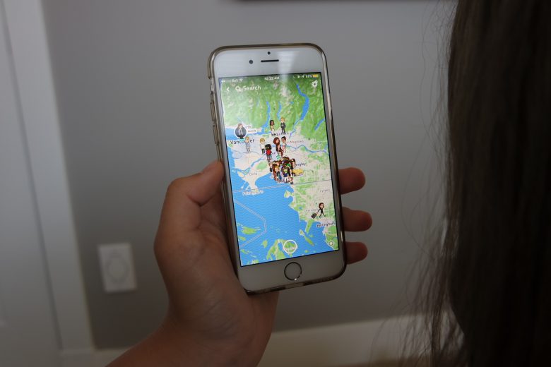 Snapchat introduces snapmap