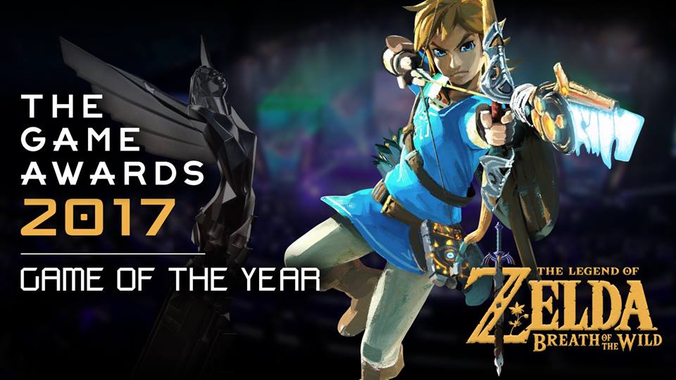 Zelda: Breath of the Wild' é eleito game do ano no Game Awards 2017, Games